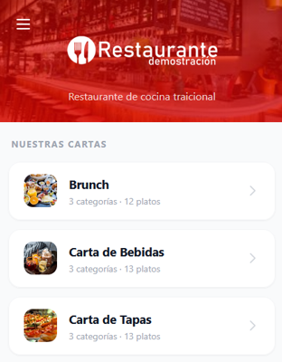 Carta Digital QR